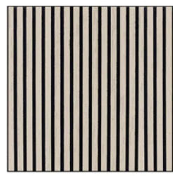 Akustikpanel lys eg 60x60,5x1,3cm