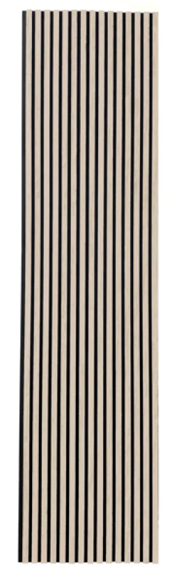 Akustikpanel lys eg 240x60,5x1,3cm