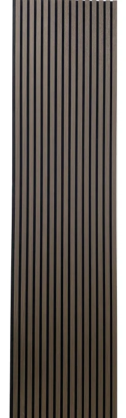 Akustikpanel mørk eg 240x60,5x1,3cm