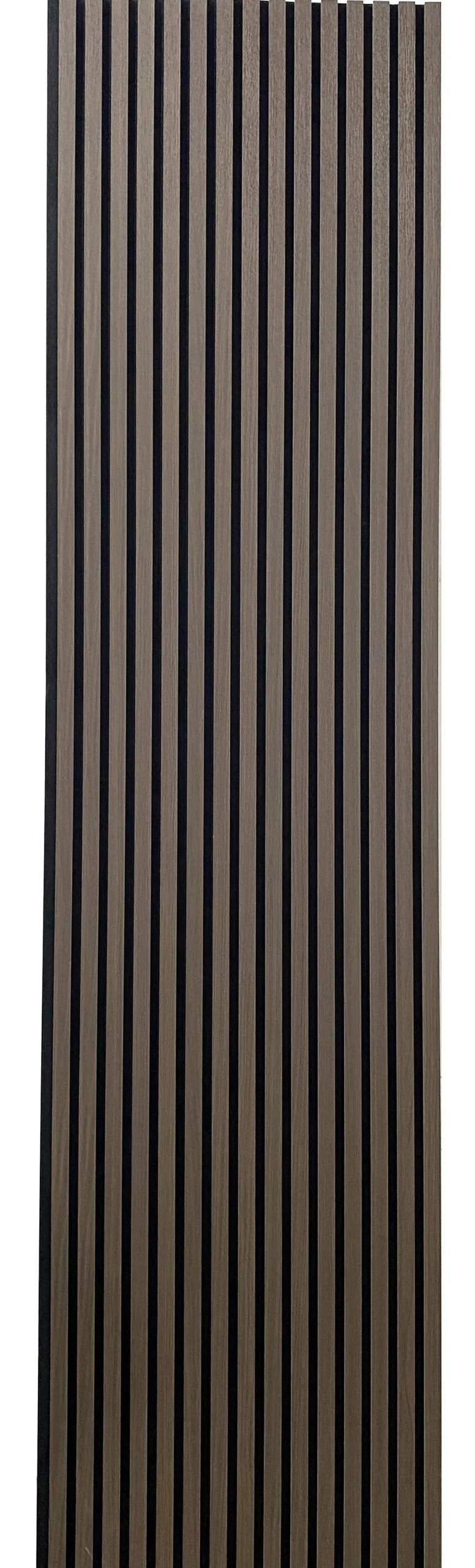 Akustikpanel mørk eg 280x60,5x1,3cm