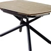 Alicante 190x90x73cm sintret sten beige/sort