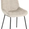 Alva fløjl beige