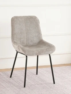 Alva fløjl beige