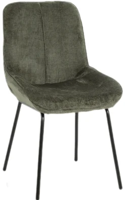 Alva fløjl mørkegrøn
