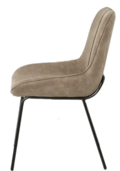 Alva suede gråbrun