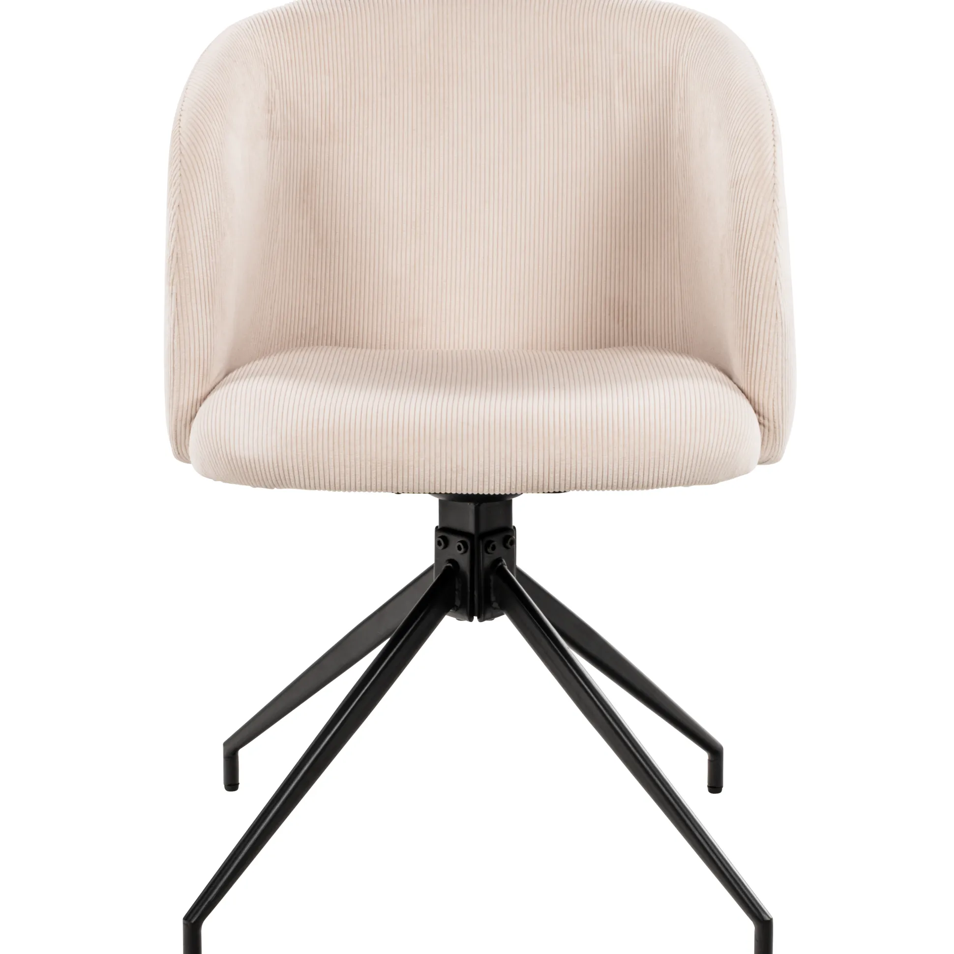 Amelia med drejefunktion fløjl beige
