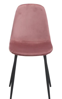 Anna velour rosa