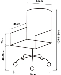 Antonio kunstlæder sort/krom