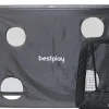 Bestplay fodboldmål 220x170cm + rebounder 130x130cm + airdummy 180cm
