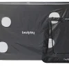 Bestplay fodboldmål 300x200cm + rebounder 170x170cm + airdummy 180cm