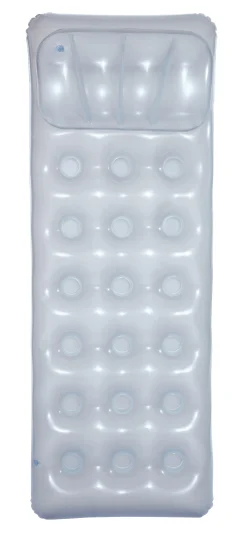 Bestway oppustelig luftmadras sølv 188x71cm
