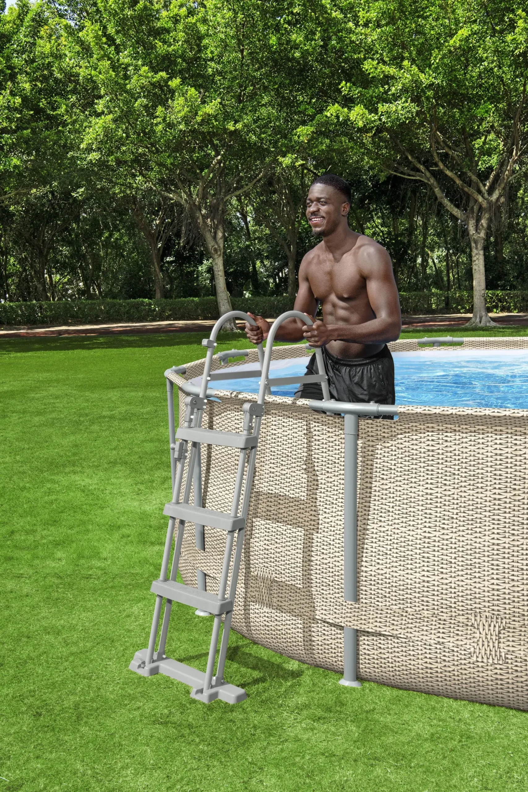 Bestway poolstige 107cm