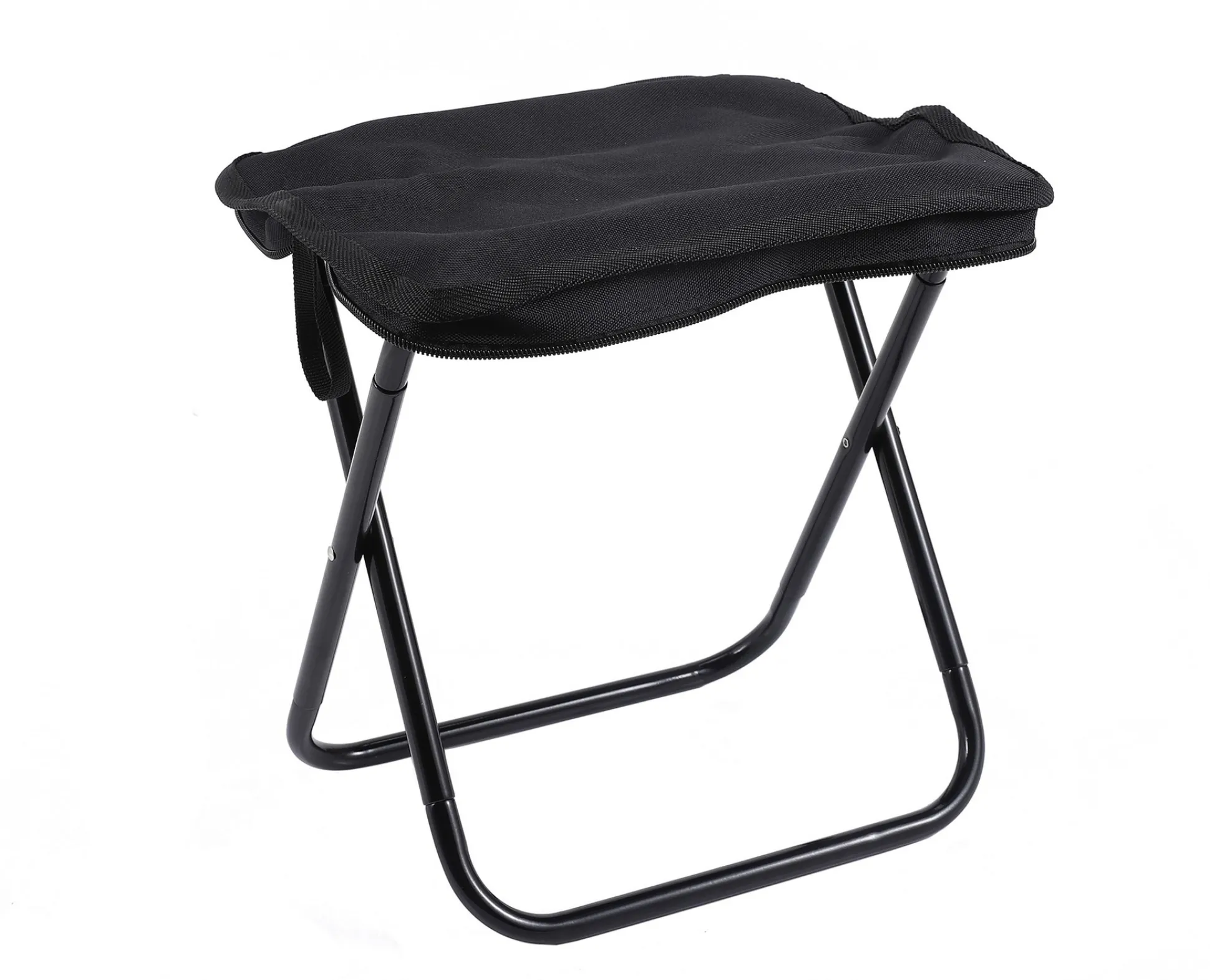 Campingtaburet sort