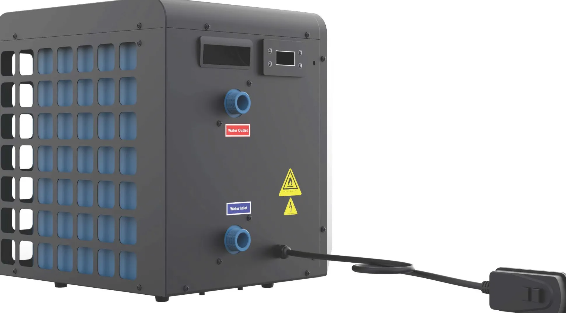 CoolSplash Heat 4 kw varmepumpe sort