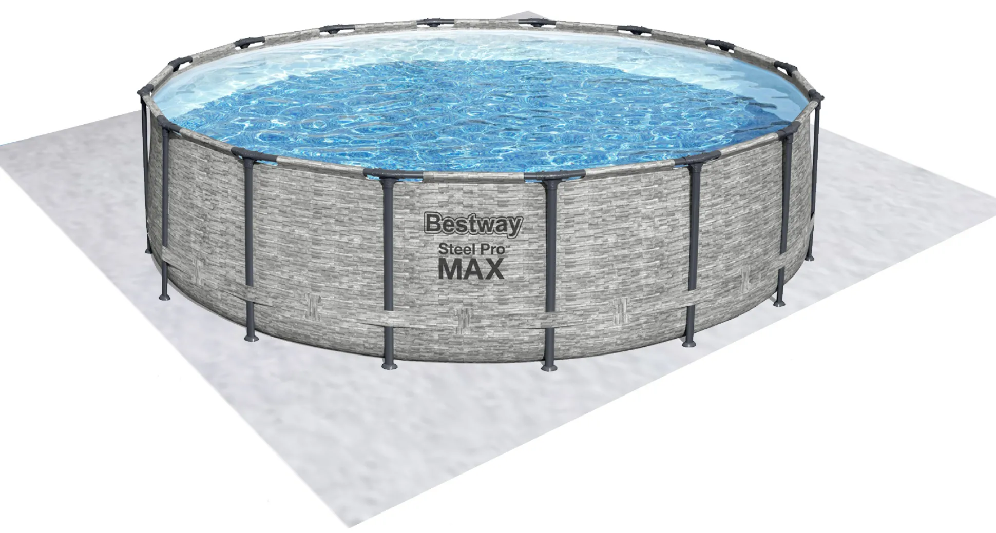 CoolSplash pool underlag 500x500cm