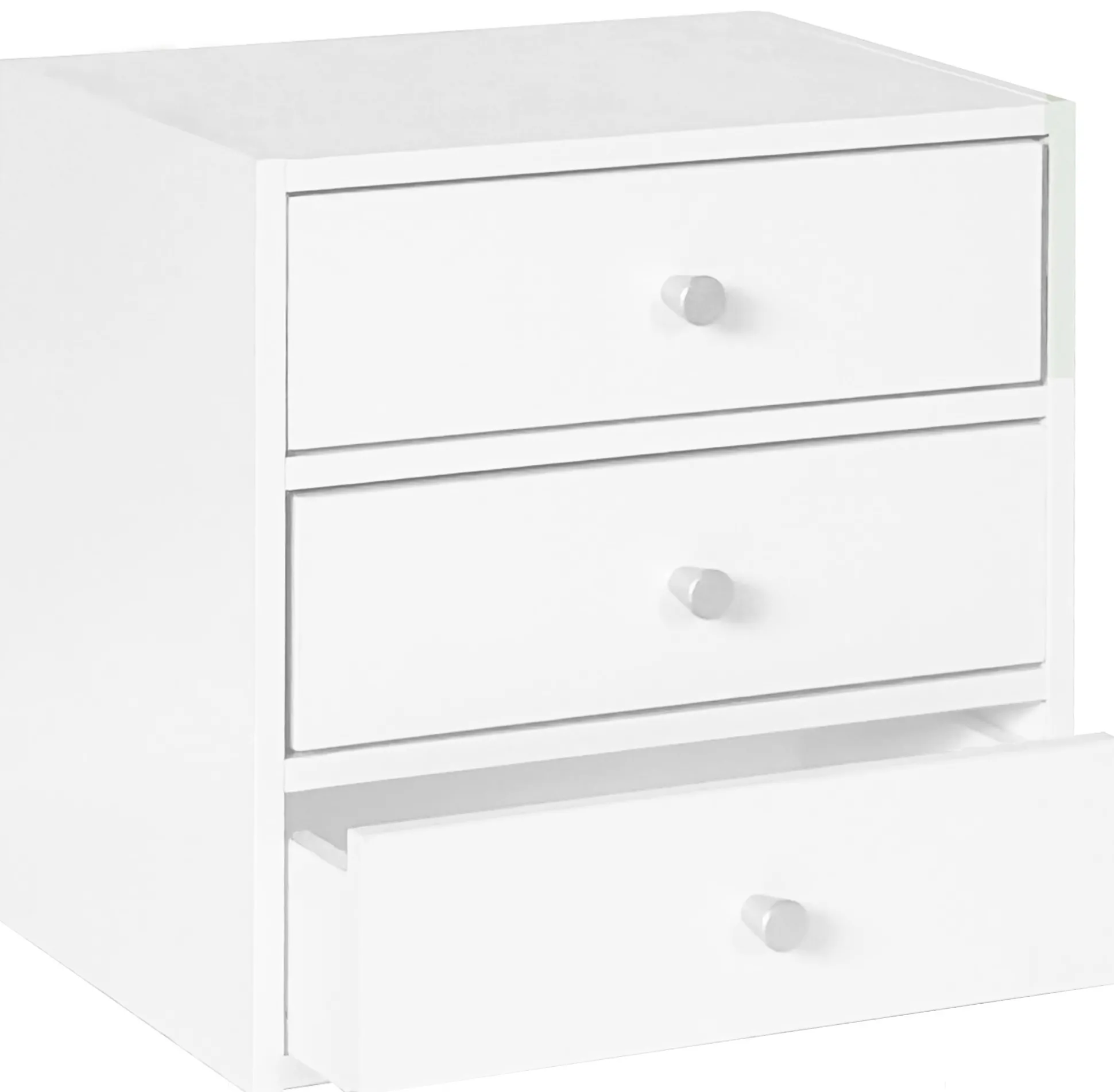Drammen væghængt hvid 35,4x35,4x25cm