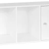 Drammen væghængt hvid 115x30x36cm