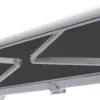Elektrisk markise lukket 400x300cm antracitgrå/hvid