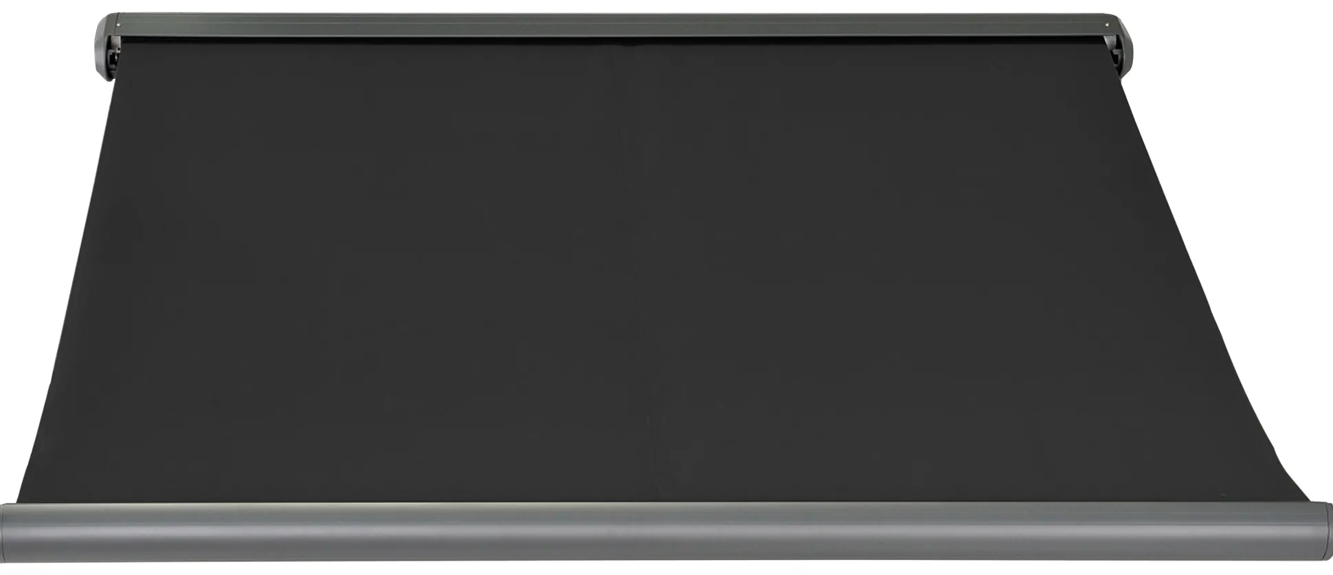 Elektrisk markise lukket 300x250cm sort/antracitgrå