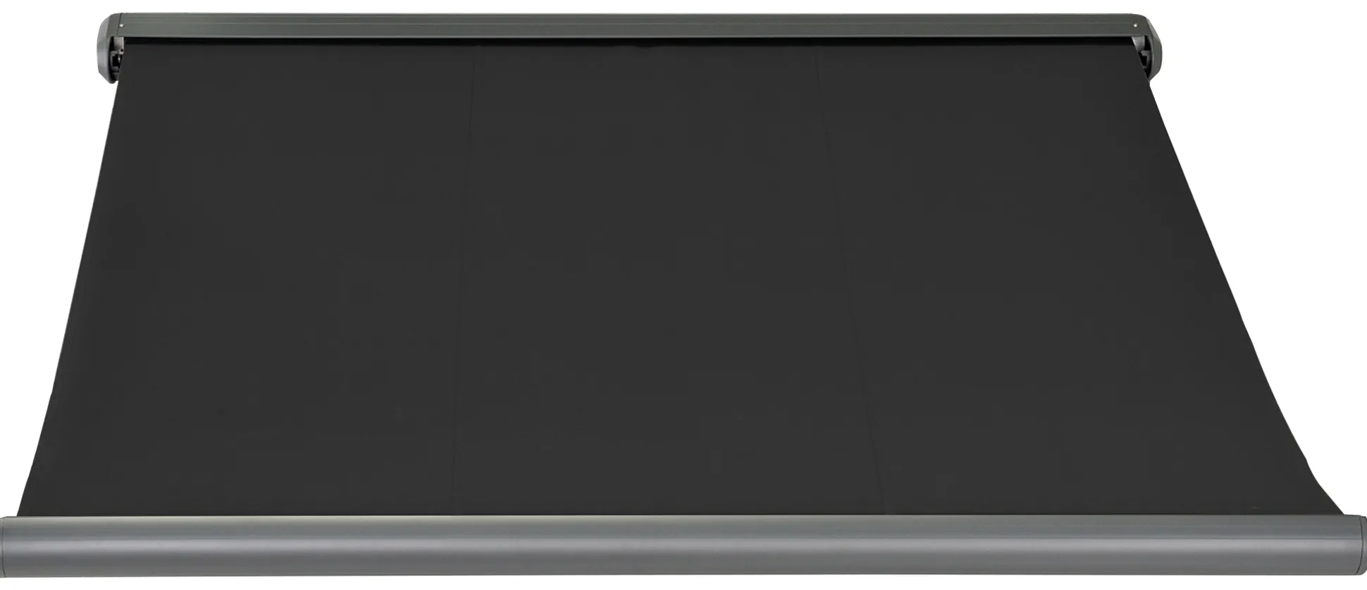 Elektrisk markise lukket 400x300cm sort/antracitgrå
