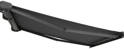 Elektrisk markise lukket 400x300cm sort/antracitgrå