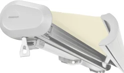 Elektrisk markise lukket 500x300cm creme/hvid