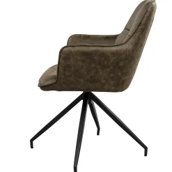 Elina med drejefunktion suede oliven