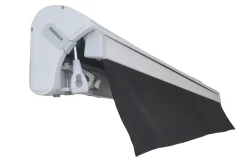 Essence åben elektrisk markise 350x300cm sort/hvid