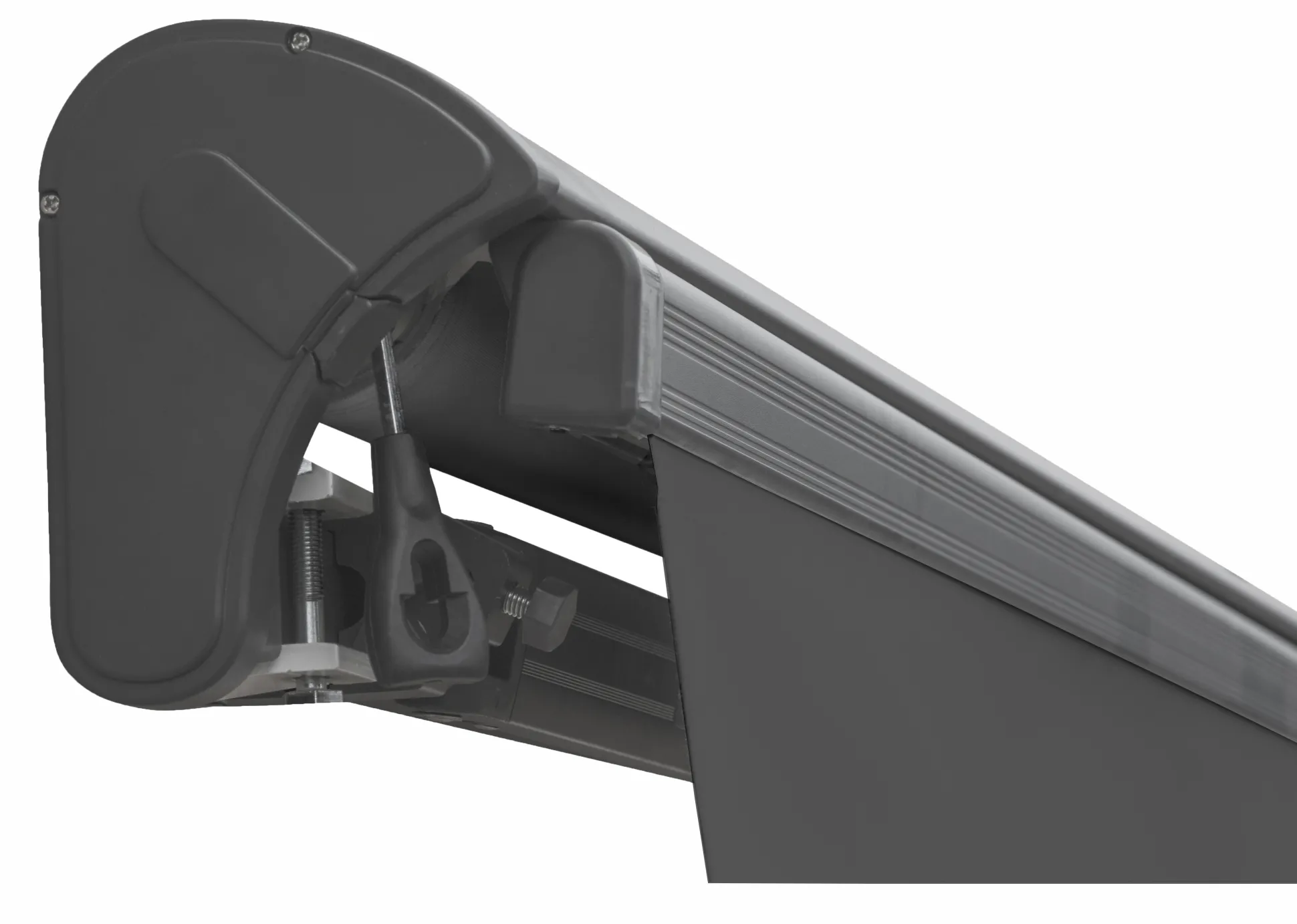Essence åben elektrisk markise 300x250cm antracitgrå/antracitgrå