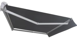 Essence åben elektrisk markise 300x250cm antracitgrå/hvid