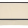 Essence åben elektrisk markise 350x300cm creme/antracitgrå