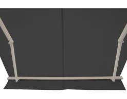 Essence åben elektrisk markise 400x300cm antracitgrå/hvid