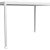 Essence elektrisk pergola med lameltag 400x300cm hvid