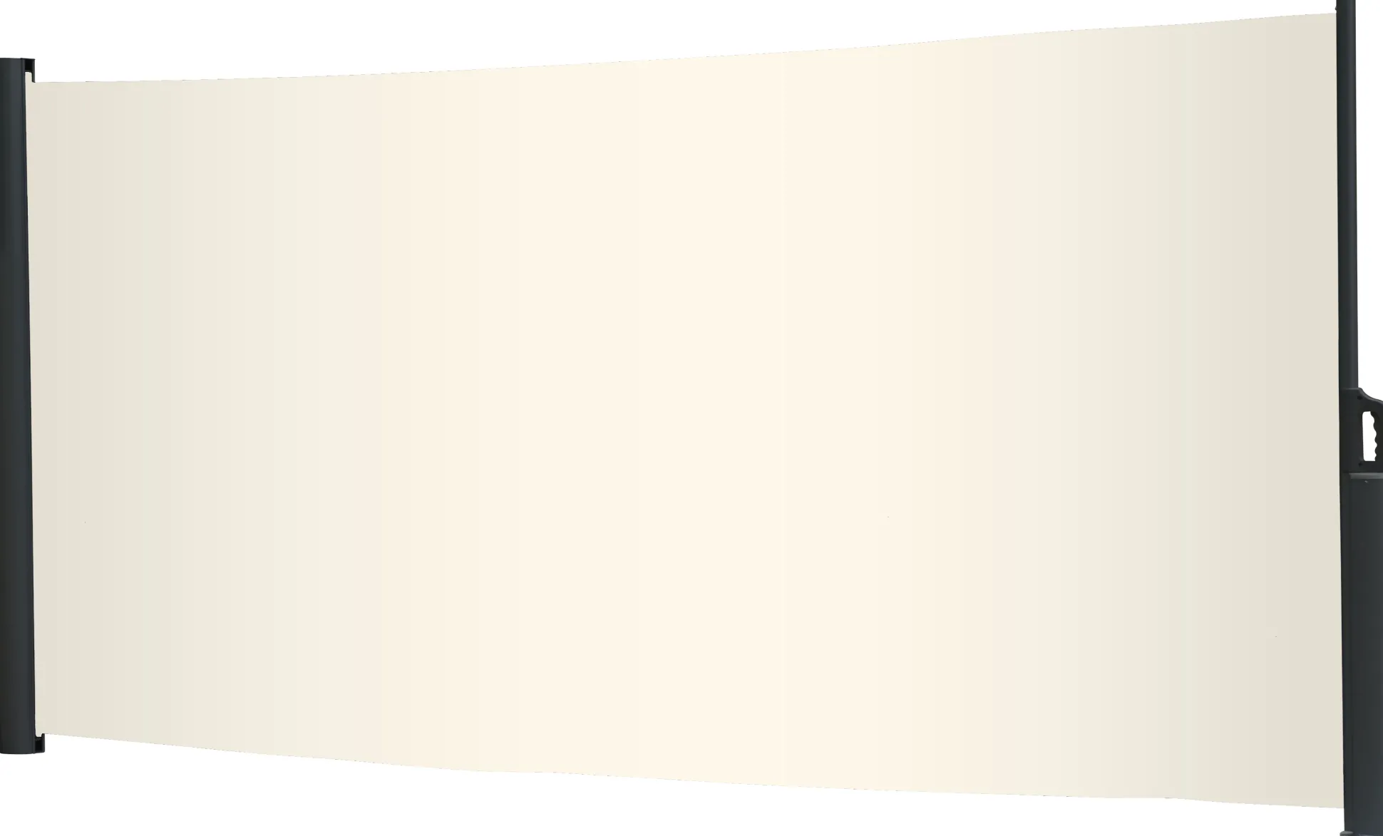 Essence læsejl lukket 300x120cm creme/sort