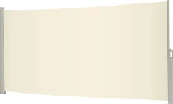 Essence læsejl lukket 400x140cm creme/hvid