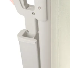 Essence læsejl lukket 500x140cm creme/hvid