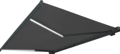Essence Premium LED lukket 400x300cm antracitgrå/antracitgrå