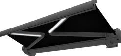 Essence Premium LED lukket 400x300cm sort/antracitgrå