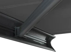 Essence Premium LED lukket 450x300cm antracitgrå/antracitgrå