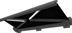 Essence Premium LED lukket 450x300cm sort/antracitgrå