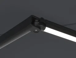 Essence Premium LED lukket 500x300cm antracitgrå/antracitgrå