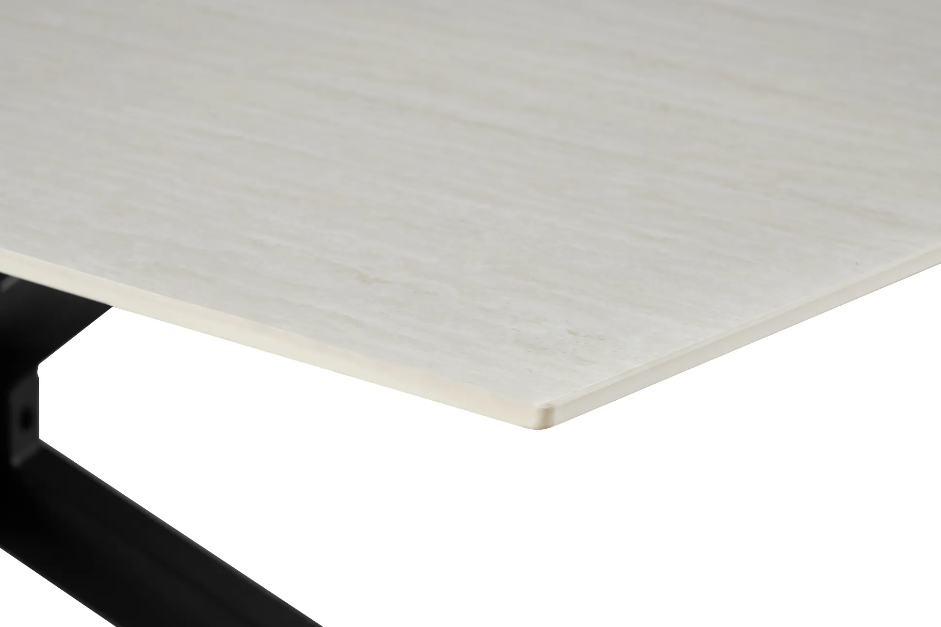 Felina 180x90x76cm beige/sort