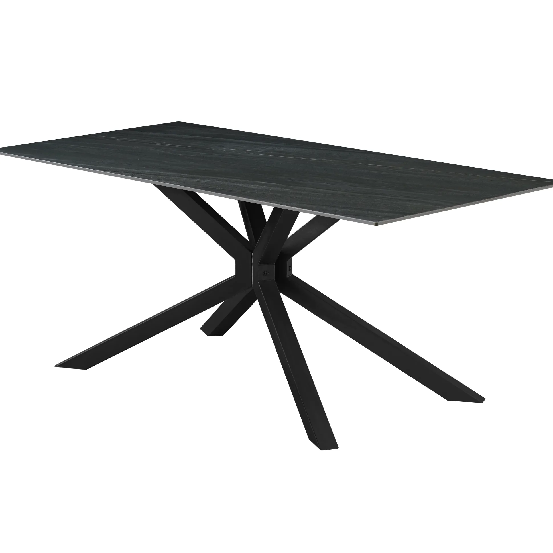 Felina 180x90x76cm mørkegrå/sort