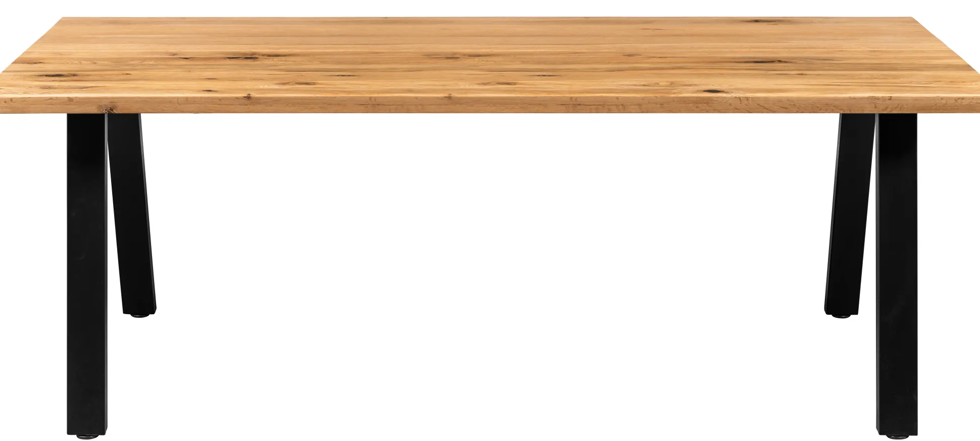 Firenze med skråben 200x95x74cm eg natur/sort