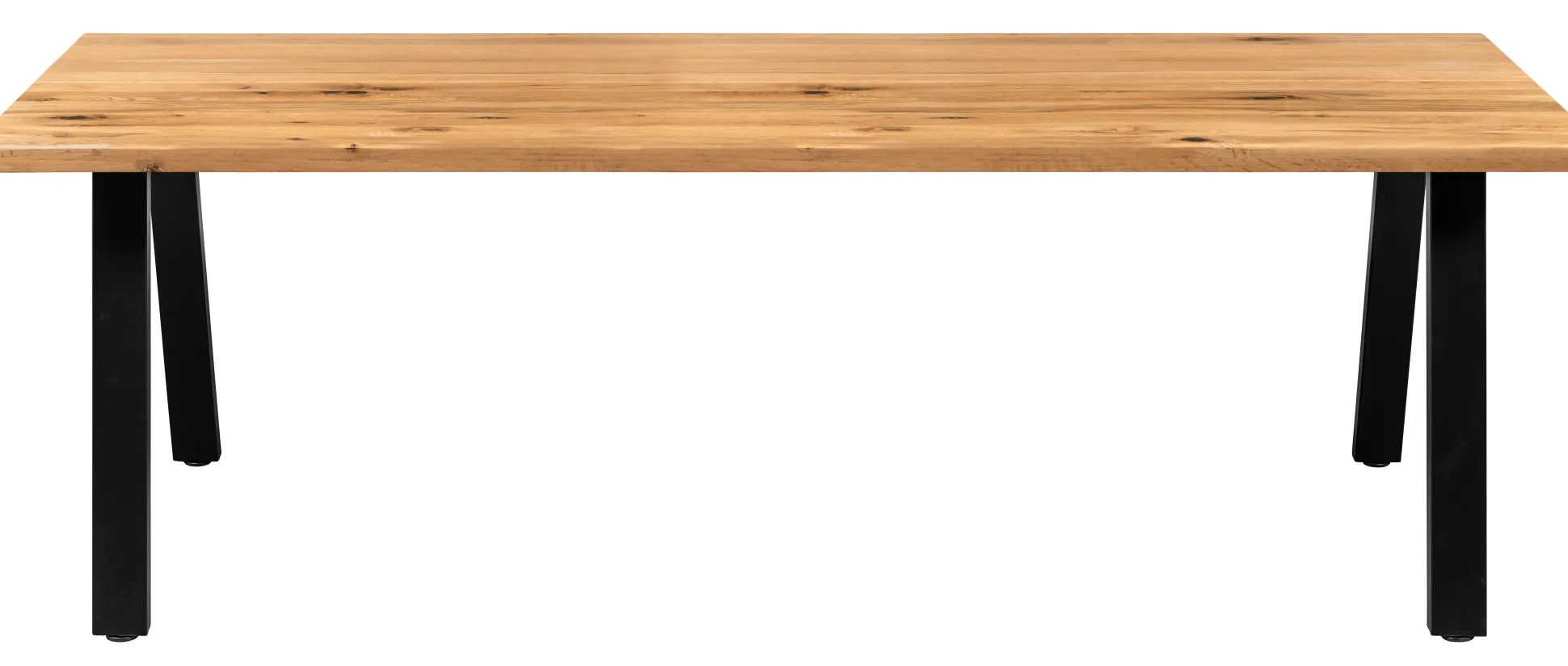 Firenze med skråben 220x95x74cm eg natur/sort