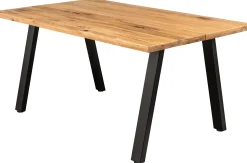 Firenze med skråben 160x95x74cm eg natur/sort