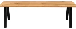 Firenze med skråben 240x95x74cm eg natur/sort