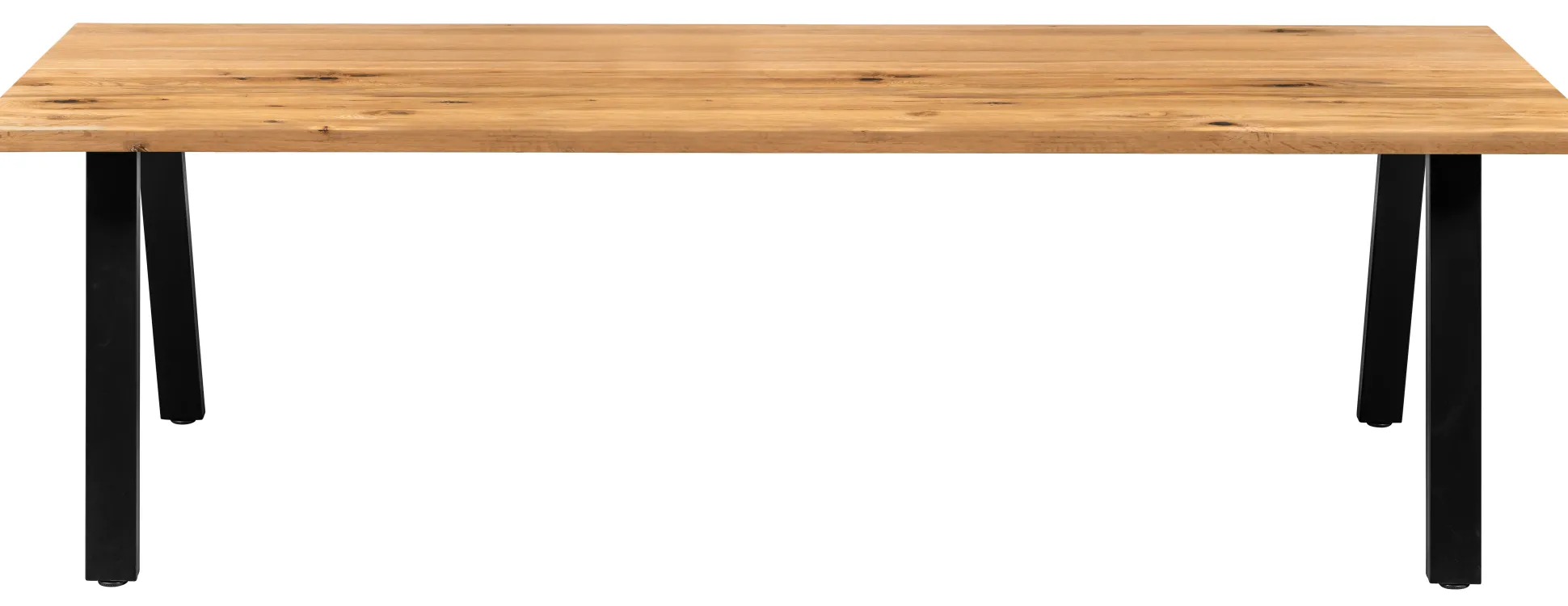 Firenze med skråben 240x95x74cm eg natur/sort