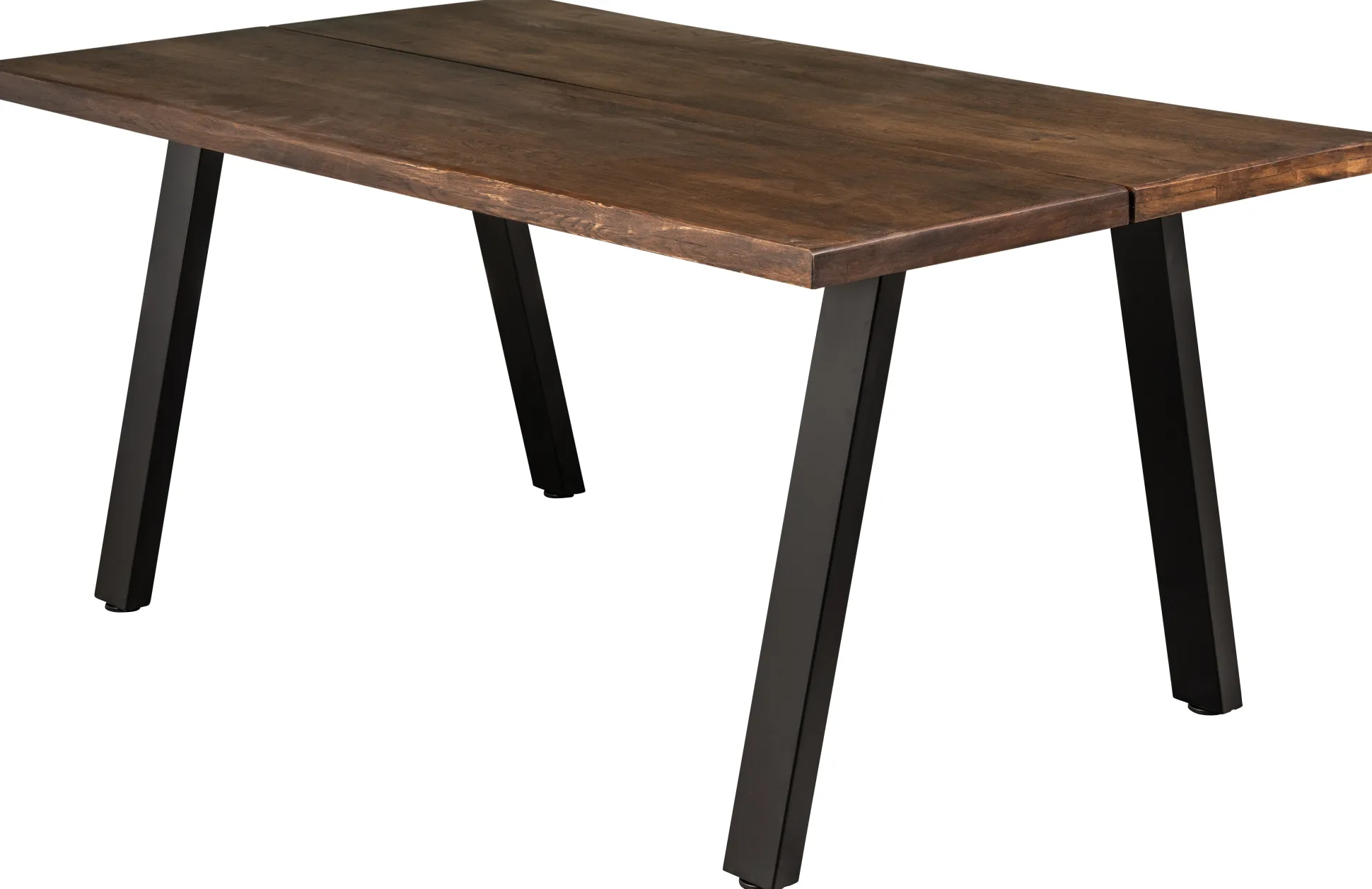 Firenze med skråben 160x95x74cm eg smoked/sort