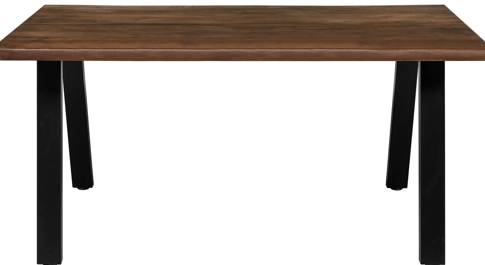 Firenze med skråben 160x95x74cm eg smoked/sort